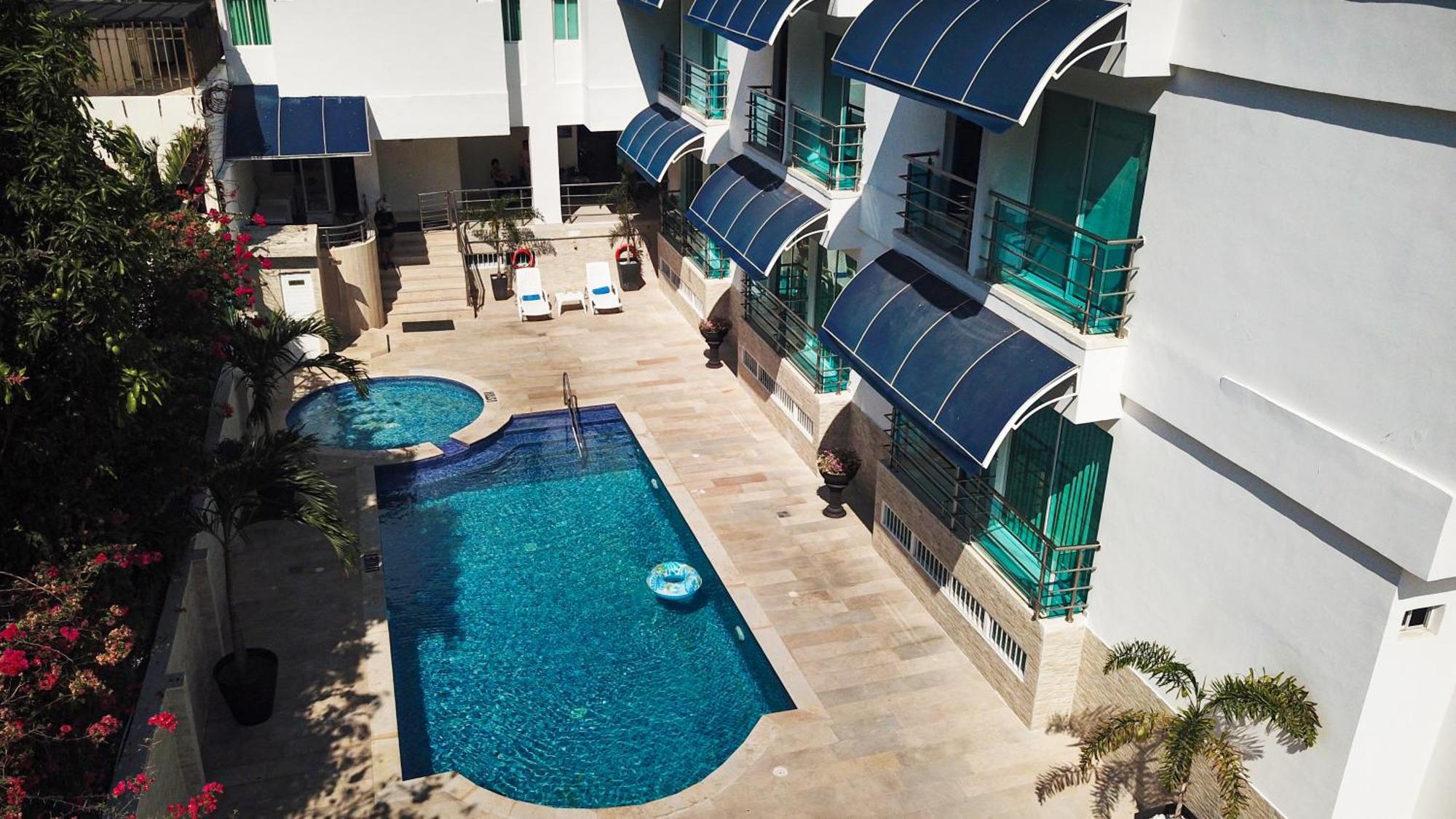 Hotel Aquarella Del Mar Санта-Марта Экстерьер фото